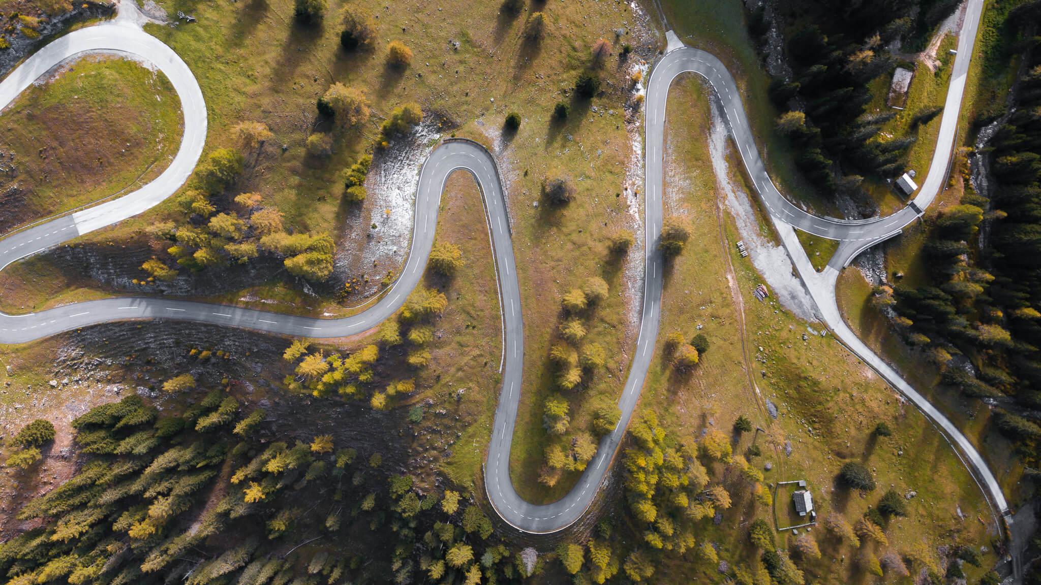 Drone Photo of road